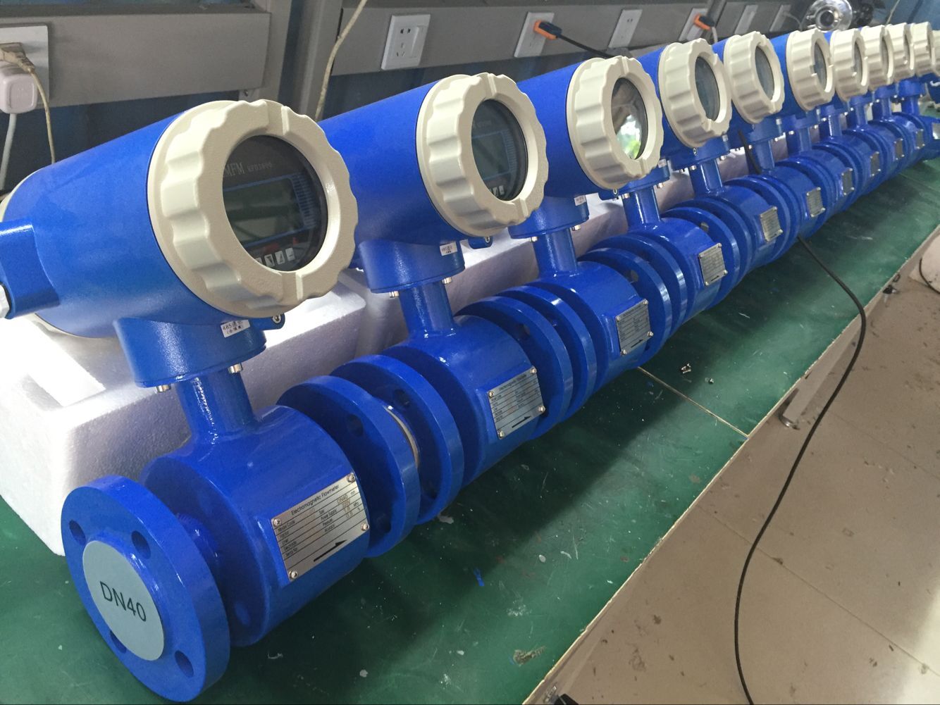 DN50mm電磁流量計，2寸電磁流量計，PN16四氟襯里