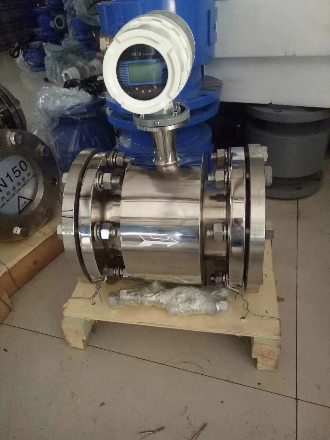 304不銹鋼智能電磁流量計(jì)，一體管道式，價(jià)格，廠家