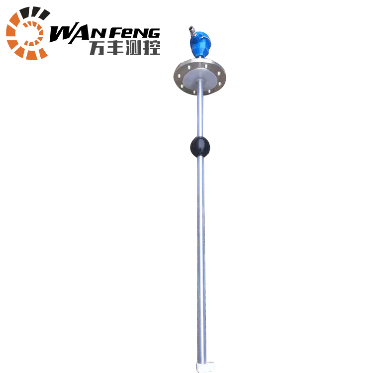 304襯四氟防腐浮球液位計，液位變送器，4-20ma