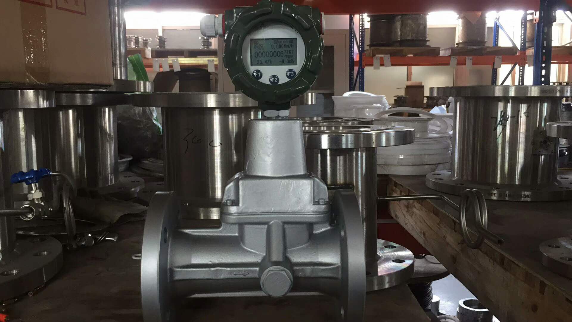 鋁合金殼體旋進(jìn)旋渦流量計（電池供電）